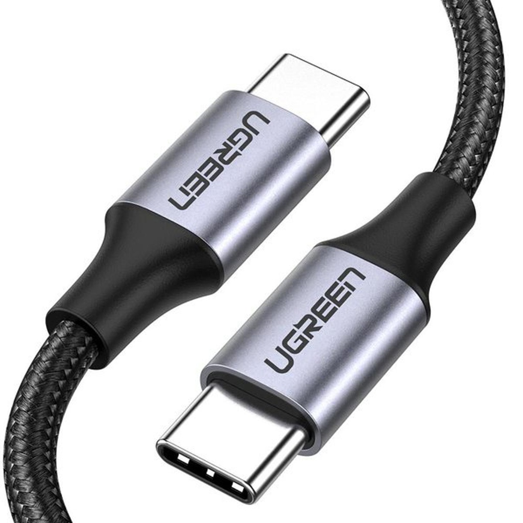 UGREEN USB 2.0 C M/M Round  Cable Nickel Plating Aluminum  Shell 1m