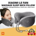 XIAOMI MIJIA LEFAN Premium Smart Memory Foam Travel Neck Pillow Neck Massager Ergonomic Design Super Comfortable 1 Charge 15 days Run