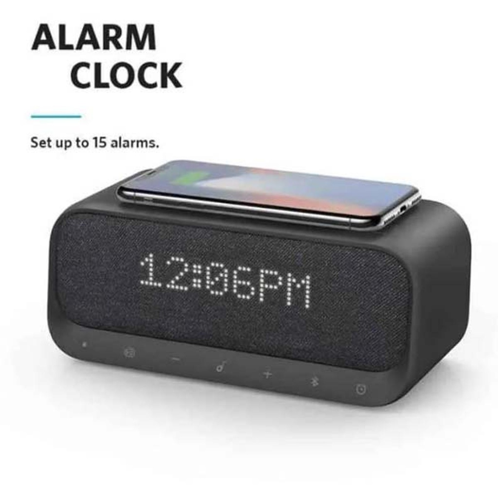 Anker Soundcore Wakey Bluetooth Speaker with Qi Wireless Charger