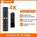 Xiaomi TV Stick 4K 2GB RAM & 8GB ROM Netflix, Amazon Prime, Youtube with 7000+ Apps Google Assistance Global Version EU - Black