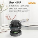 REX Imou 4MP H.265 Dahua Wi-Fi Pan & Tilt Camera Human Detection/Smart Tracking/Abnormal Sound Alarm with Replacement Warranty by Honestime