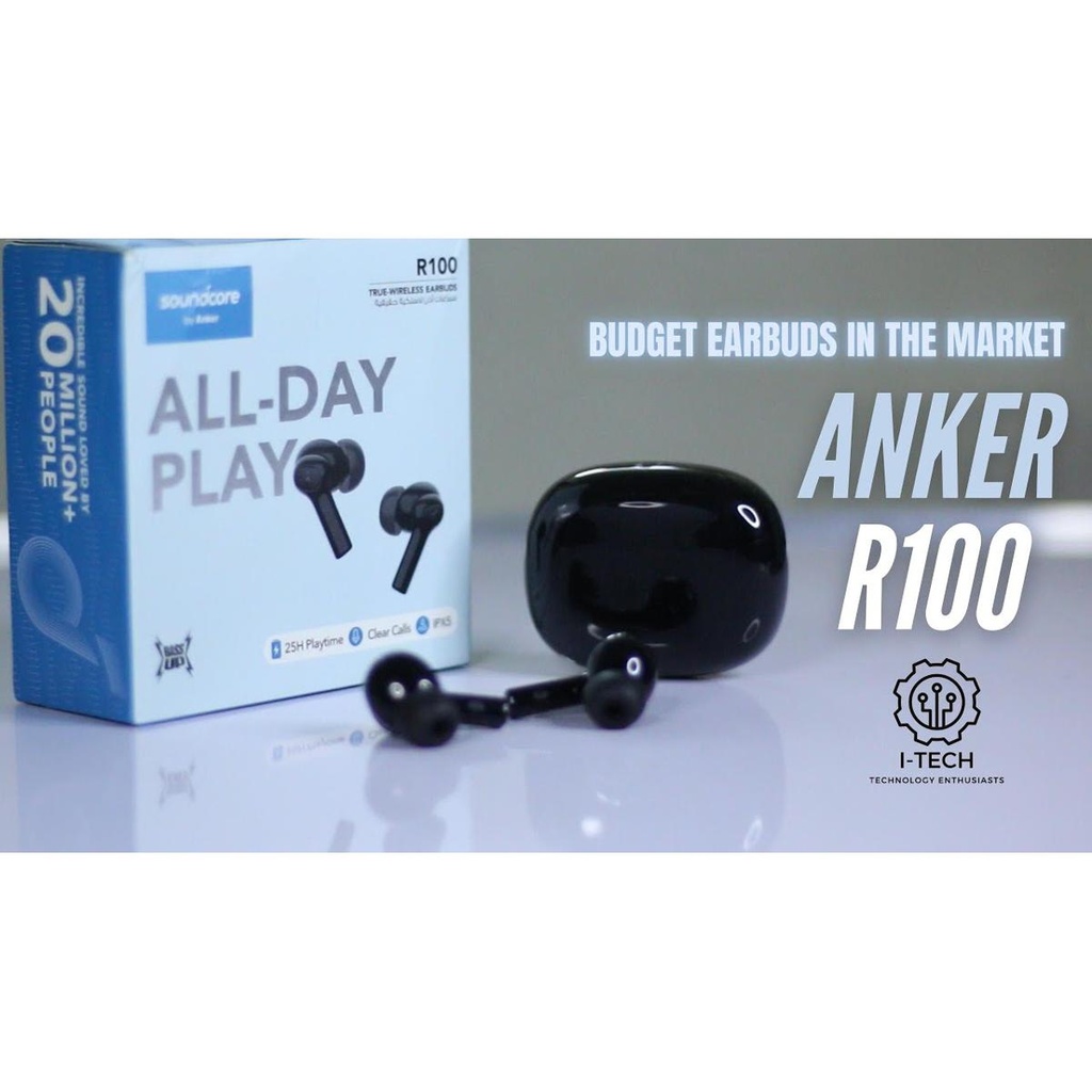 Anker Soundcore R100 True Wireless Earbuds | 18 Months Warranty by Honestime