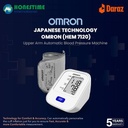 OMRON - HEM 7120 - Upper Arm Automatic Blood Pressure Machine Basic  5 Year Brand Warranty by Omron - Honestime