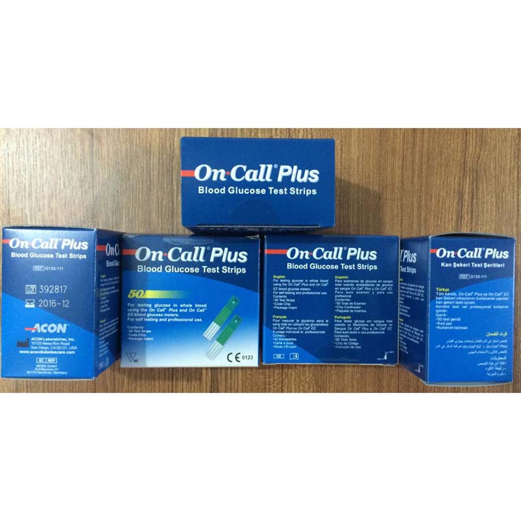 On Call Plus 100 Pcs Strip 1 year - 2 years Validity For OnCall Plus /OnCall/ On Call EZ|| by HONESTIME