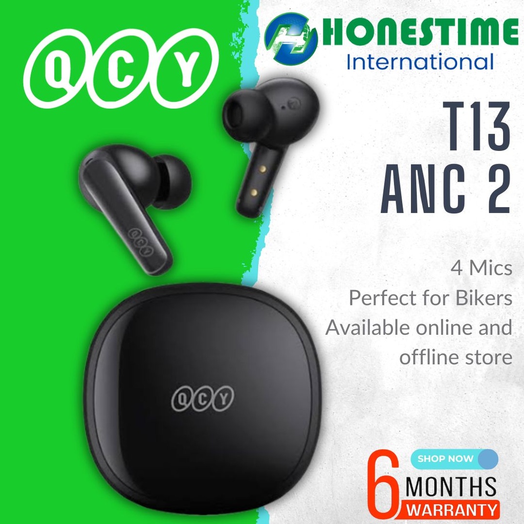 QCY T13 ANC 2 Truly Wireless Earbuds