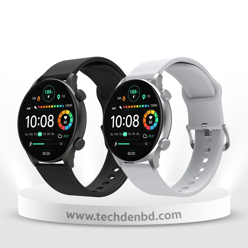 Haylou Solar Plus RT3 LS16 AMOLED Display Bluetooth Calling Smartwatch & 105 Sport Modes With IP68 Waterproof