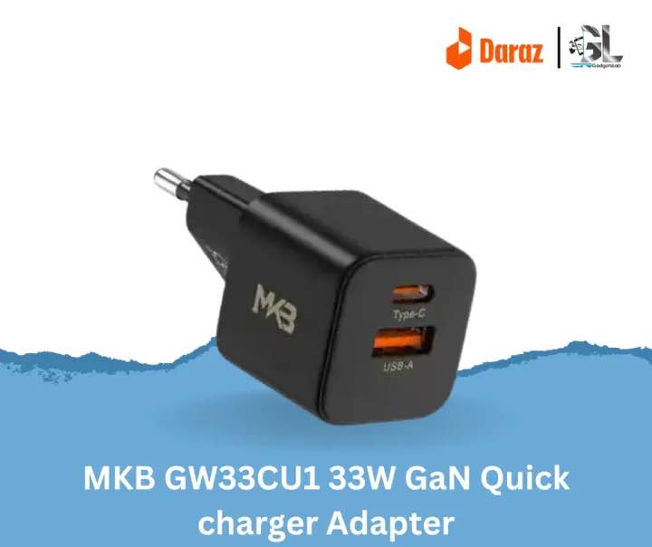 MKB GW67CU 67W GaN Quick Charger Adapter