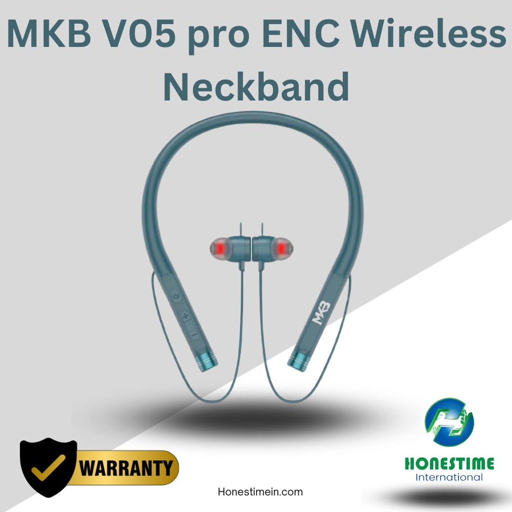 MKB V05 Pro Magnetic ENC Wireless Neckband