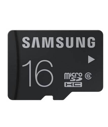 Samsung 16GB Class 10 U3 MicroSD Card – High-Speed HD Video Storage, Waterproof & Shockproof, Long-Lasting Durability with 6-Month Replacement Guarantee by Honestime International