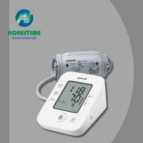 Automatic Blood Pressure Monitor – Yuwell YE-660D 5 Years Warranty By Honestime.