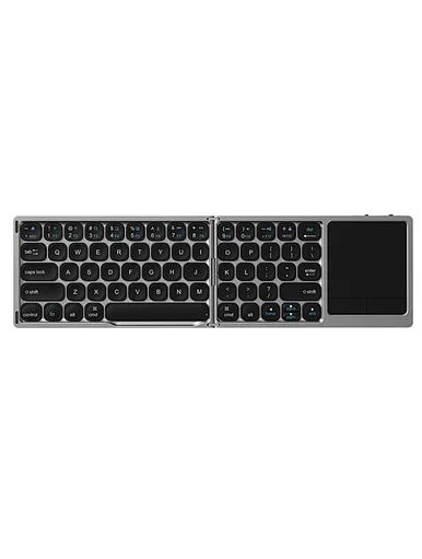 WiWU FMK-05 Fold Mini Rechargeable Wireless Keyboard with Touch Pad