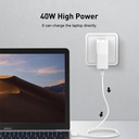 LDNIO A1405C 40W PD Charger - Ultra-Compact, High-Speed USB-C, Quick Charge, Universal Compatibility, Lightweight & Portable for Smartphones & Devices
