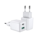 JOYROOM L-QP303 30W for iPhone 13 Dual Port PD+QC3.0 Intelligent Fast Charger (EU)