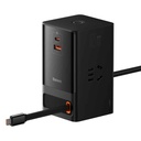 Baseus PowerCombo Digital PowerStrip 3AC+1U+1C+Retractable-C 65W with 1.5m power cord Black