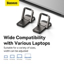 Baseus Slim Laptop Kickstand 2pcs Grey LUZC000013