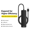 Baseus UltraJoy Series 4-Port HUB Lite USB-A to USB-A with 100 cm Extended Cable