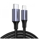 UGREEN USB-C TO C CABLE ALUMINUM SHELL BRAIDED 1M (BLACK)