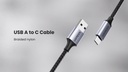 UGREEN USB A to usb C  M/M  Cable Aluminum Shell Braided  1.5m Black