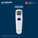 Japanese Technology Omron Mc-720 Non-Contact Forehead Infrared Thermometer for Children & Adults | 12 Months Brand Warranty by Omron / Honestime