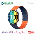 Kieslect KR Pro Smart Calling AMOLED Watch with Crown Navigation Sp02 & Heart Rate Tracking (Dual Strap) with 12 Months official Replacement warranty