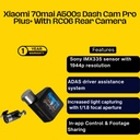 Xiaomi 70mai A500s Dash Cam Pro Plus Plus With RC06 Rear Camera Set