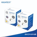 Bionime 700SB / 700S Blood Glucose Diabetes 50 test strips- 2/3 Years warranty - White by Honestime