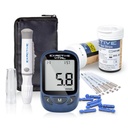 USA EXACTIVE VITAL GLUCOSE METER Honstime with 10 Free Strips - USA's Best Blood Sugar Glucometer with 5 Years Full Replacement Warranty