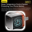 Baseus Charger 20W For Apple Iphone 14 13 12 11 Series GaN5 Fast Charger 1C CN Adapter Amber Orange CCGP170007 by Honestime