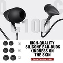 Innovative Appliance - Uiisii ​​c100 earphone with microphone Basic in-earbad headphone - Break Trend