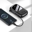 Baseus Qpow pro Digital Display quick charging power bank 20000mAh 22.5W With Type-C Cable Black PPQD-I01