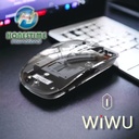 WiWU rechargeable Transparent Mouse Crystal Magnetic Wireless Mouse