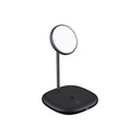Baseus Swan 2-in-1 Wireless Magnetic Charging Bracket 20W Quick Charger 12V 2A With USB For type-C 3A 1m Black