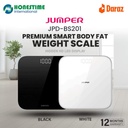 Bluetooth Variant Germany Technology JUMPER Premium smart body fat weight scale (JPD-BS200) Standard platform and sensor digital easy to operate at home | 1 Year full Replacement Warranty by HONESTIME