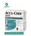 Accu Chek ACTIVE, Blood Glucose Test Strips ( 100 Strips) Authentic SMS Verification 12 to 24 Months Validity by Honestime