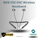 MKB V02 Magnetic ENC Wireless Neckband
