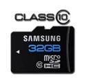 Samsung 32GB Class 10 U3 MicroSD Memory Card – Ultra-Fast 4K UHD Storage, Ideal for Photos & Videos, Waterproof & Shockproof with 6-Month Replacement Guarantee by Honestime International