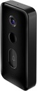 Xiaomi Smart Doorbell 3, Sharp 2K Clarity, Clear Video in Dark, Real-Time Monitoring, Diagonal 180° Ultra-Wide View, Advanced AI Motion Detection, Smart Voice Change Intercom, 5200mAh Battery, Black